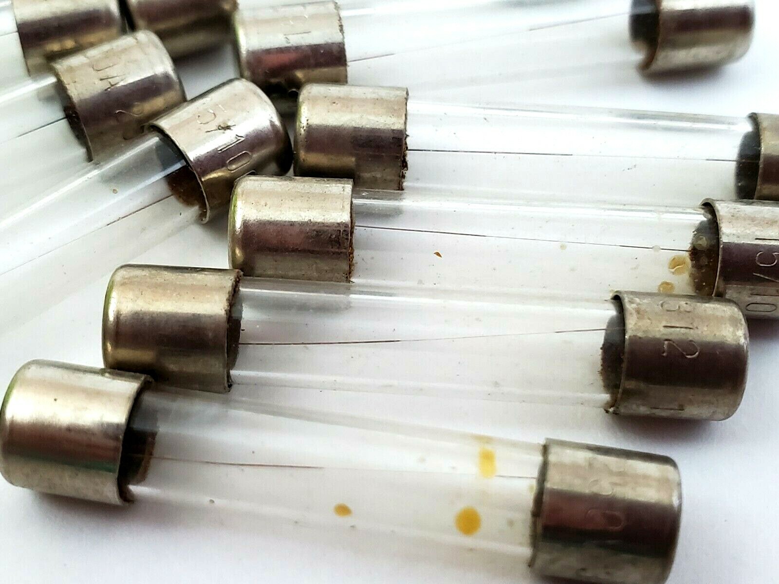 Lot of 10 Littelfuse 3AG 15/100A Glass Fuses 15/100th Amp 250 Volt 1/4″ x 1-1/4