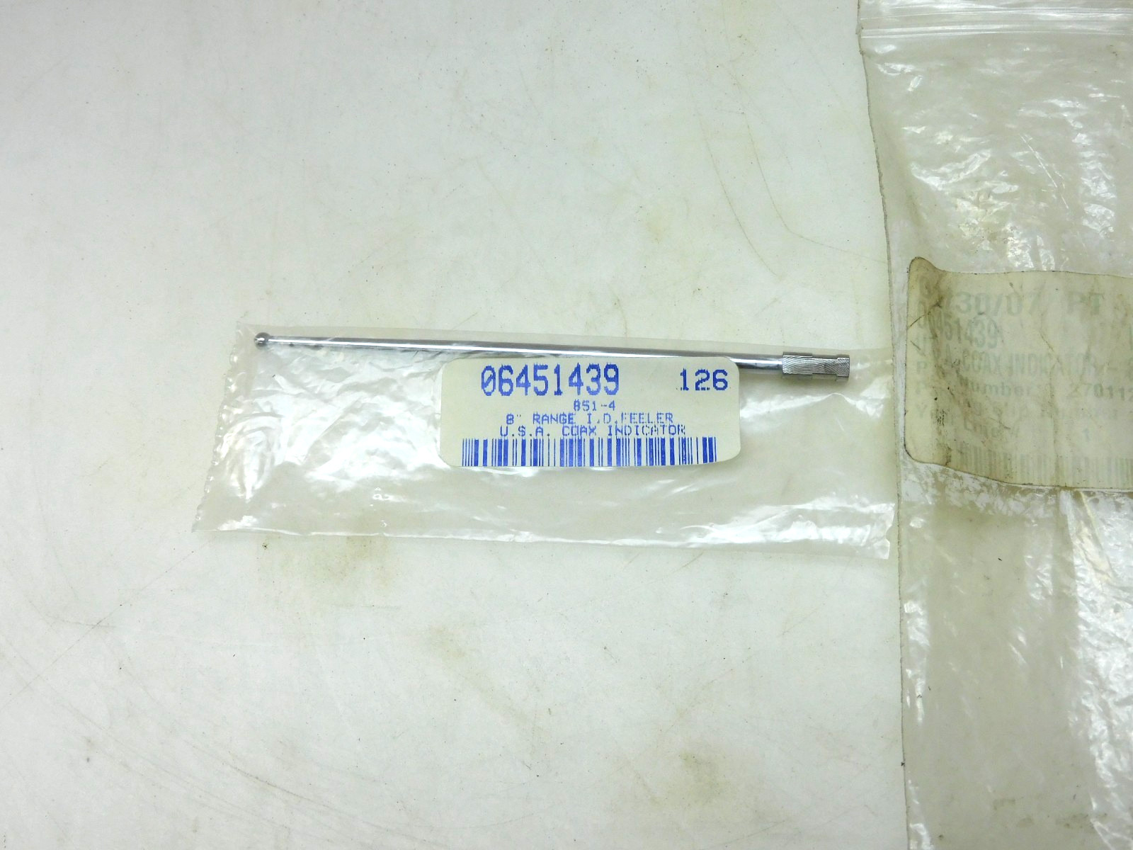 No Name 06451439 Coax Indicator Feeler 851-4