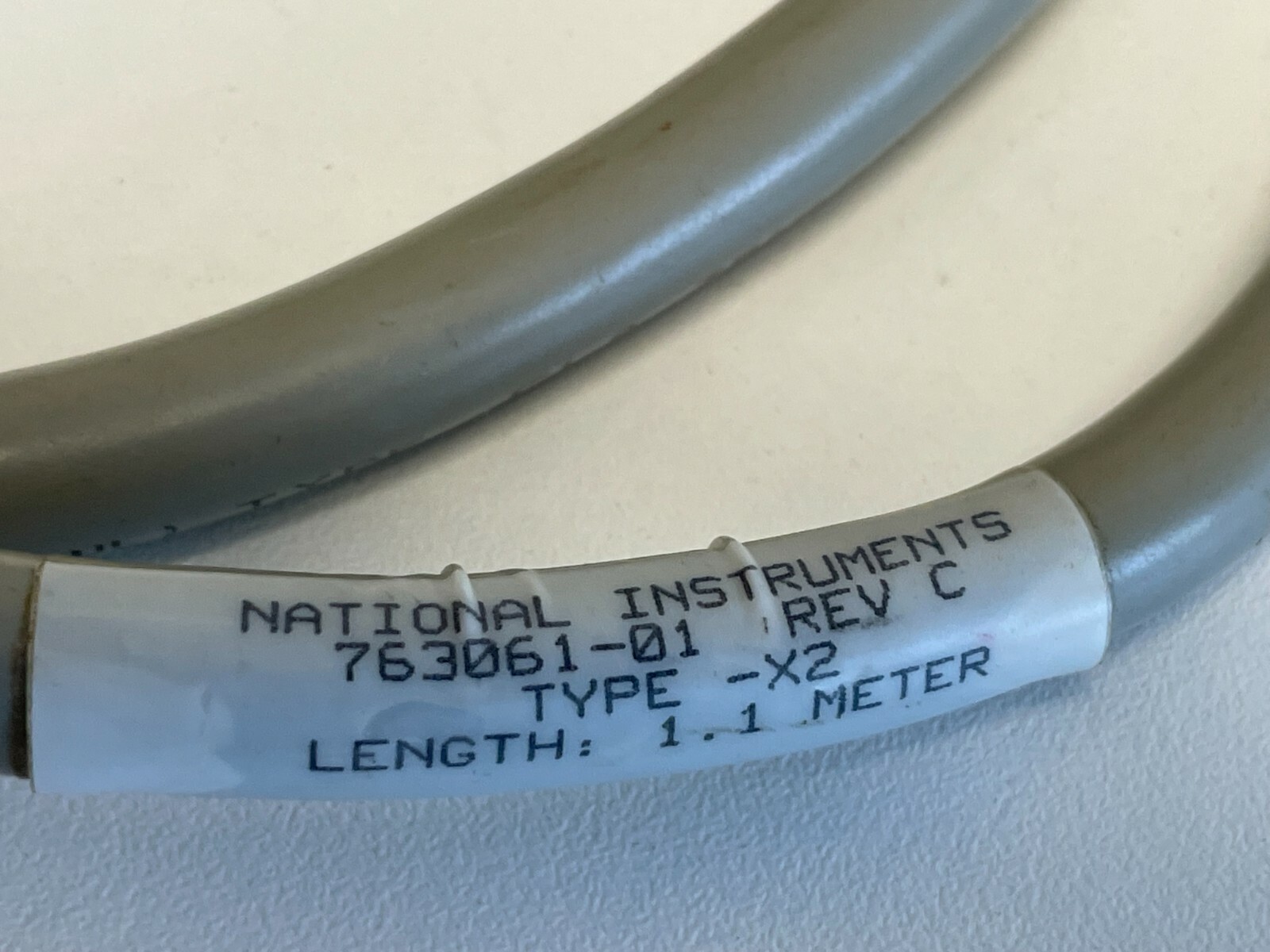 PP6: Lot of 2 NATIONAL INSTRUMENTS 76306-01 & 76306-02 Cables