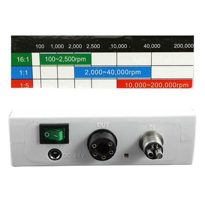 CICADA LCD Dental Electric Motor Internal Spray Contra Angle NSK Type