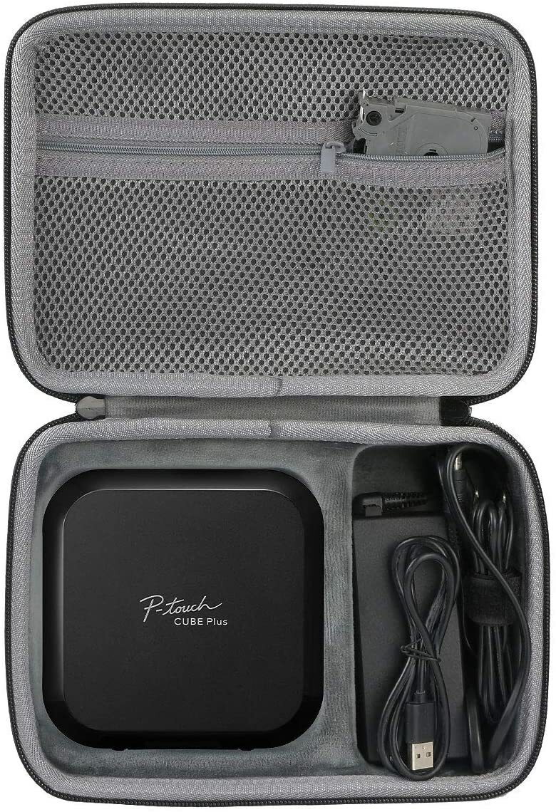 co2crea Hard Travel Case for Brother P-Touch Cube Versatile Label Maker PTP710BT