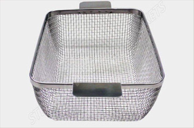 Basket-Wire Mesh Stainless steel for ultrasonic cleaner 18 1/2″ X 10 1/2″ X 5