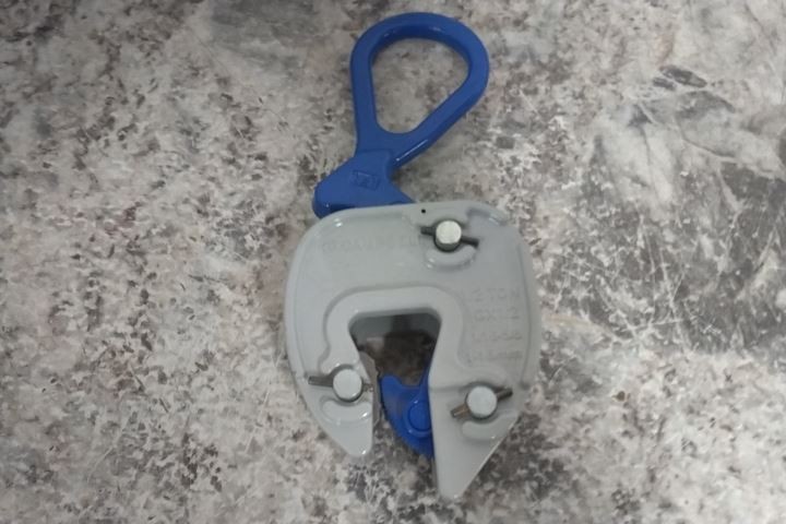 Campbell 6423000 1/8 to 5/8 In Jaw Open 1,000 Lb Working Load Limit Plate Clamp