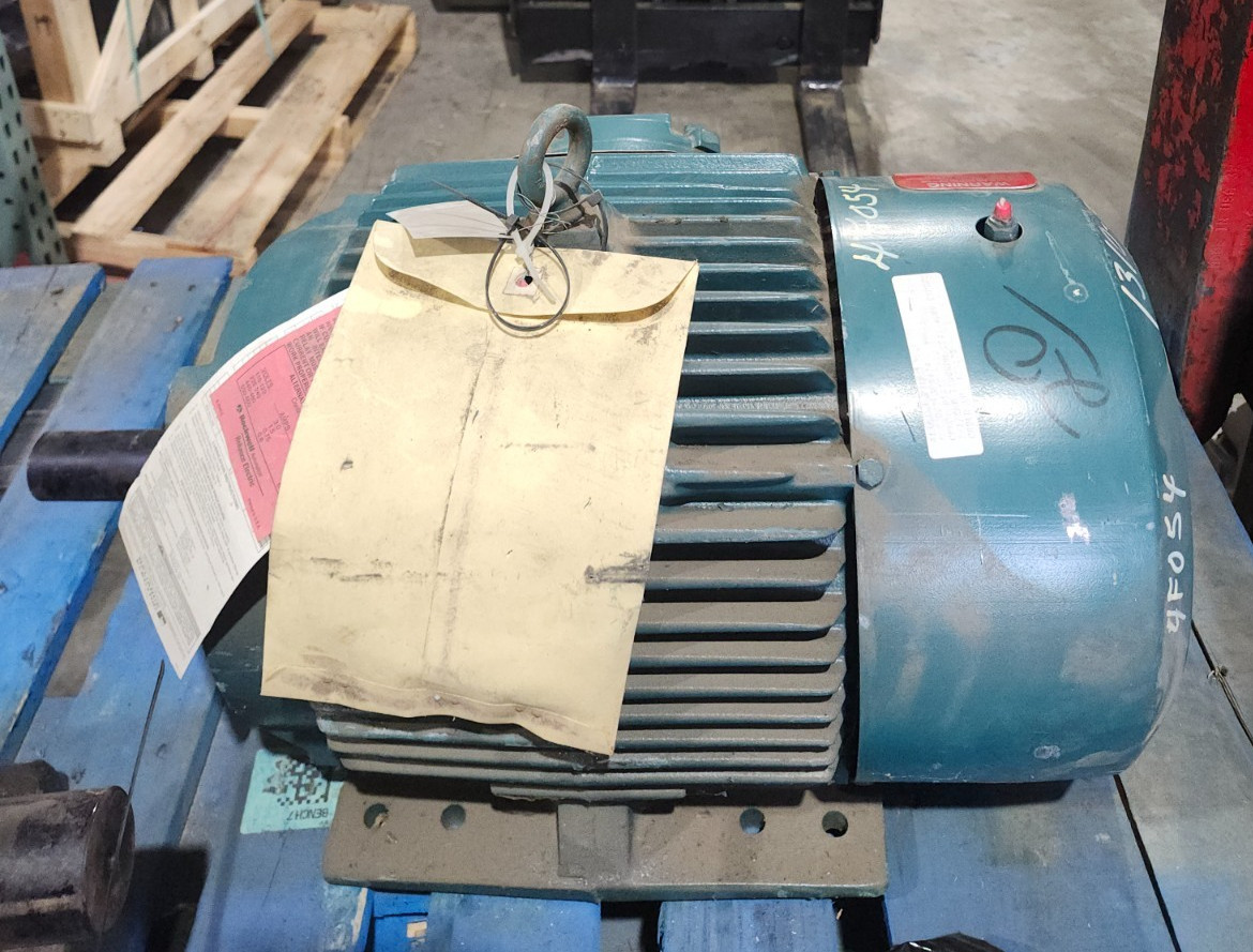 NEW NO BOX RELIANCE ELECTRIC MOTOR HP 7.5, RPM 1785, PH 3, FR 254T, 7365100-001