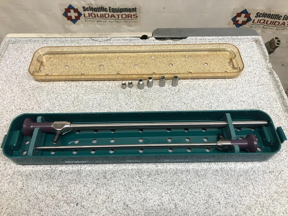 Stryker 0502-103-010 and 0502-503-010 10mm, 5mm 0° Precision Eye Laparascopes