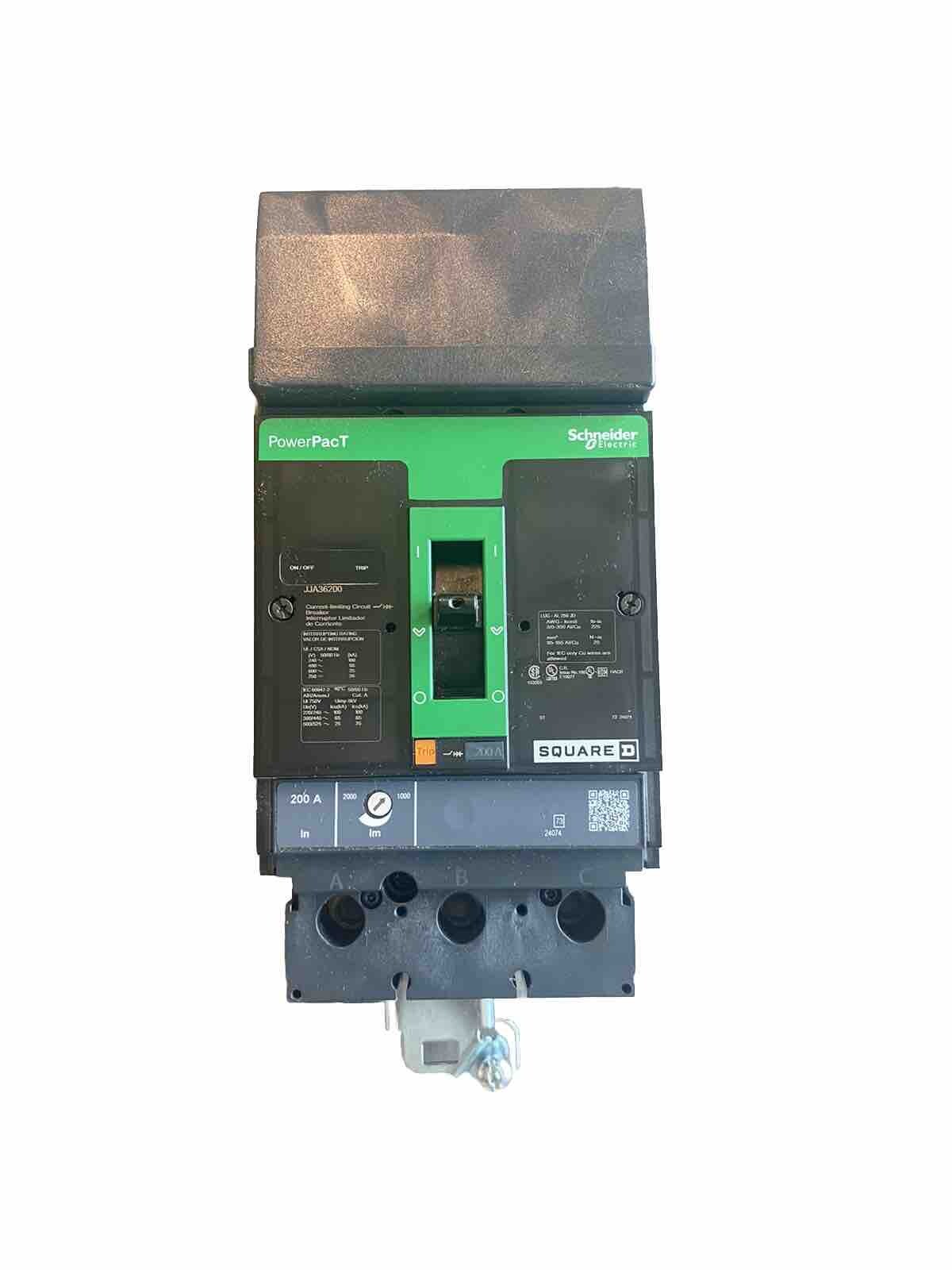 Square D JJA36200 200A 3 Pole 600V I-Line Power-Pact Circuit Breaker NEW IN BOX