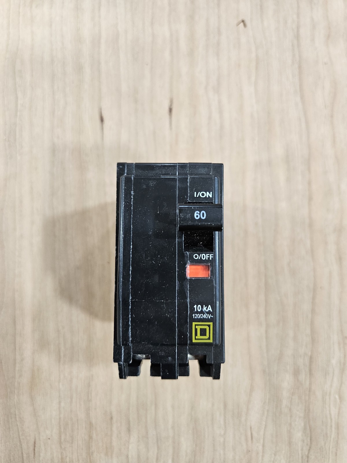 Square D Circuit Breaker QO260 60 Amp 2 pole Breaker 120/240 VAC 10kA (QO260)