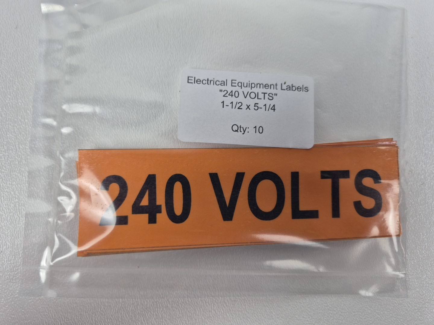 159pc Electrical Voltage Label Sticker Lot 120V 240V 480V Single Three Phase NEW