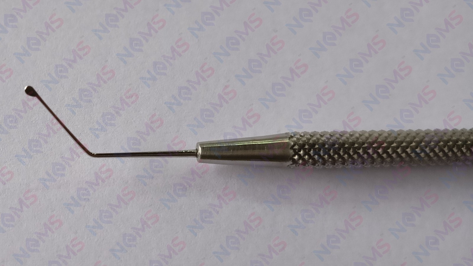 2 Pcs Drysdale Nucleus Manipulator 115mm Flattened Paddle Tip Round Knurl Handle