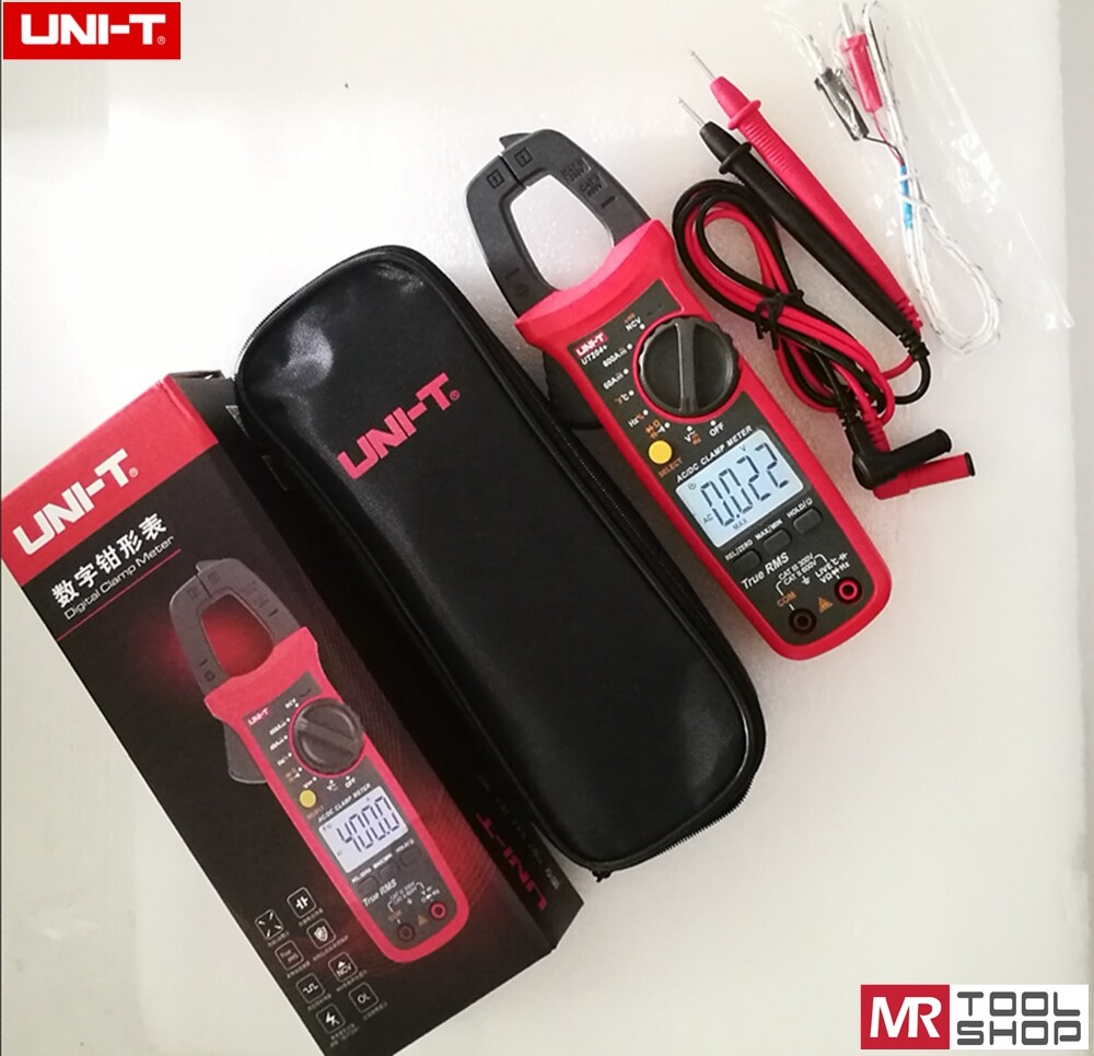 UNI-T True RMS Digital Clamp Meter Auto Range Multimeter AC DC Volt Amp NCV Test
