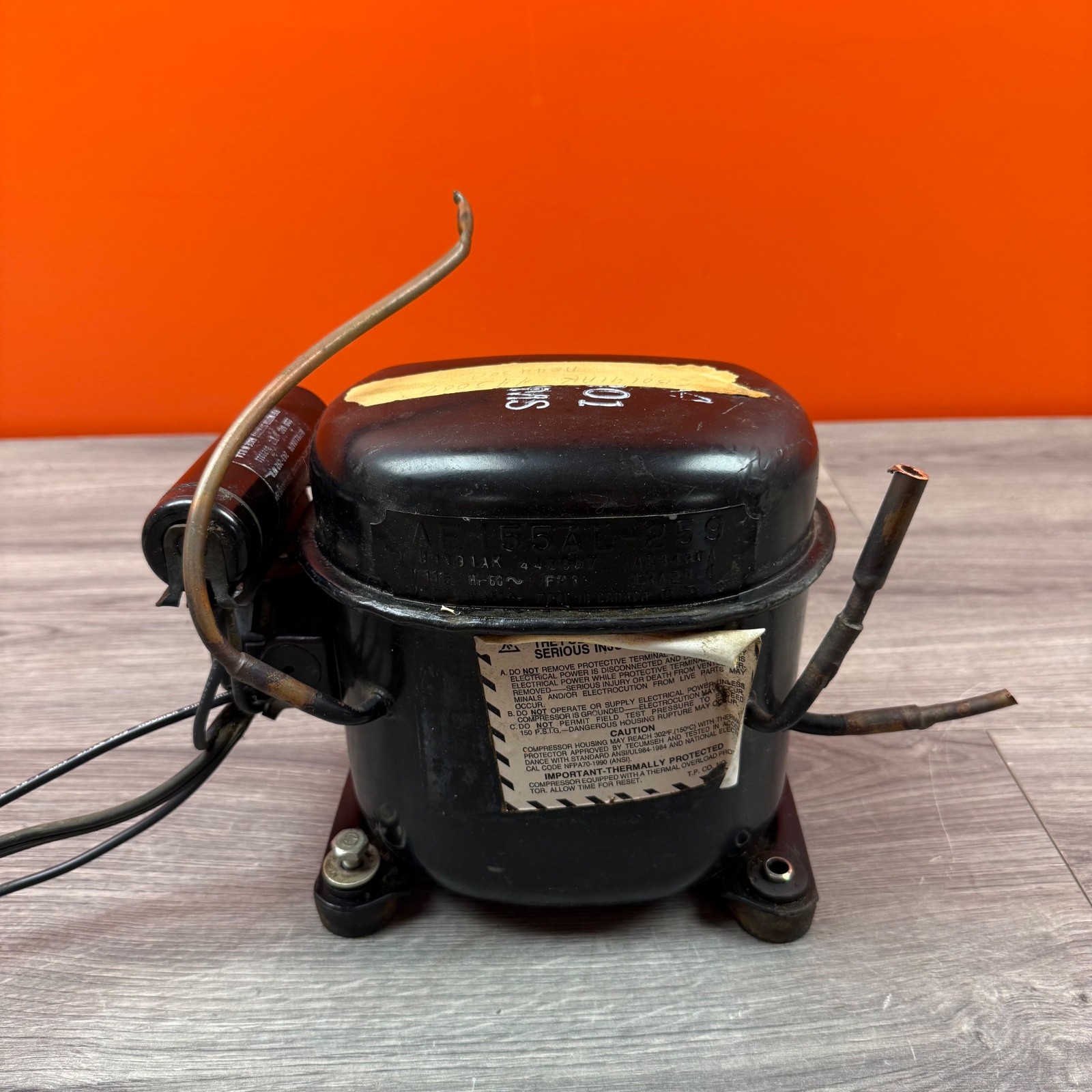 Tecumseh AE4430A Hermetic Reciprocating Compressor 115/1/60