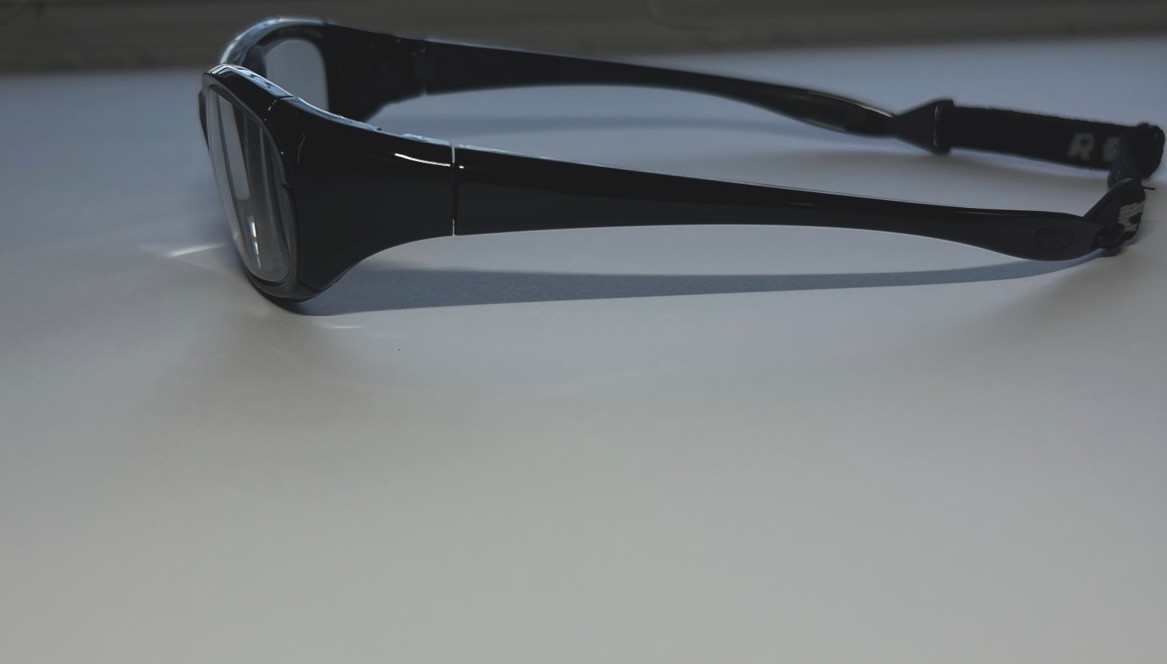 Liberty MX-30 MX30 Safety Glasses Full Frame Black w/ Strap (RX Ready)