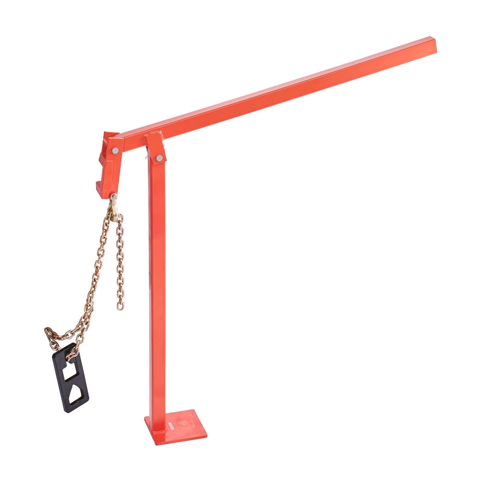 VEVOR 36″ T Post Fence Remover Post Puller with 47″ Lifting Chain & Puller Plate