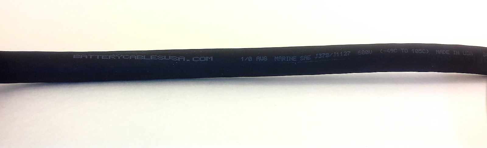 1/0 Gauge AWG Copper Battery Cable Marine, Car, Truck, RV, Solar Custom Made