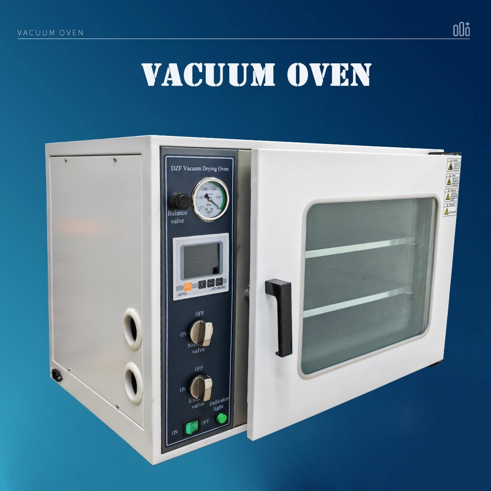 1.9Cu ft Laboratory Digital Vacuum Drying Oven with Nitrogen Inlet 2-Layers 110V