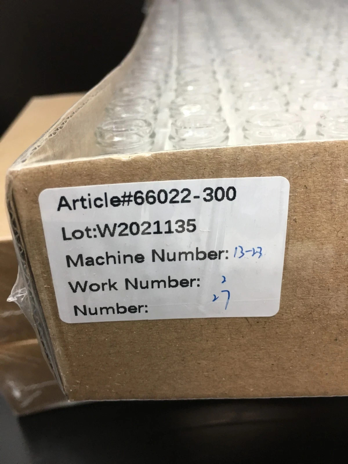 VWR Cat No 66022-300 Solvent-Saver Scintillation Vials 7mL Lot 3 PKS 600 PCS