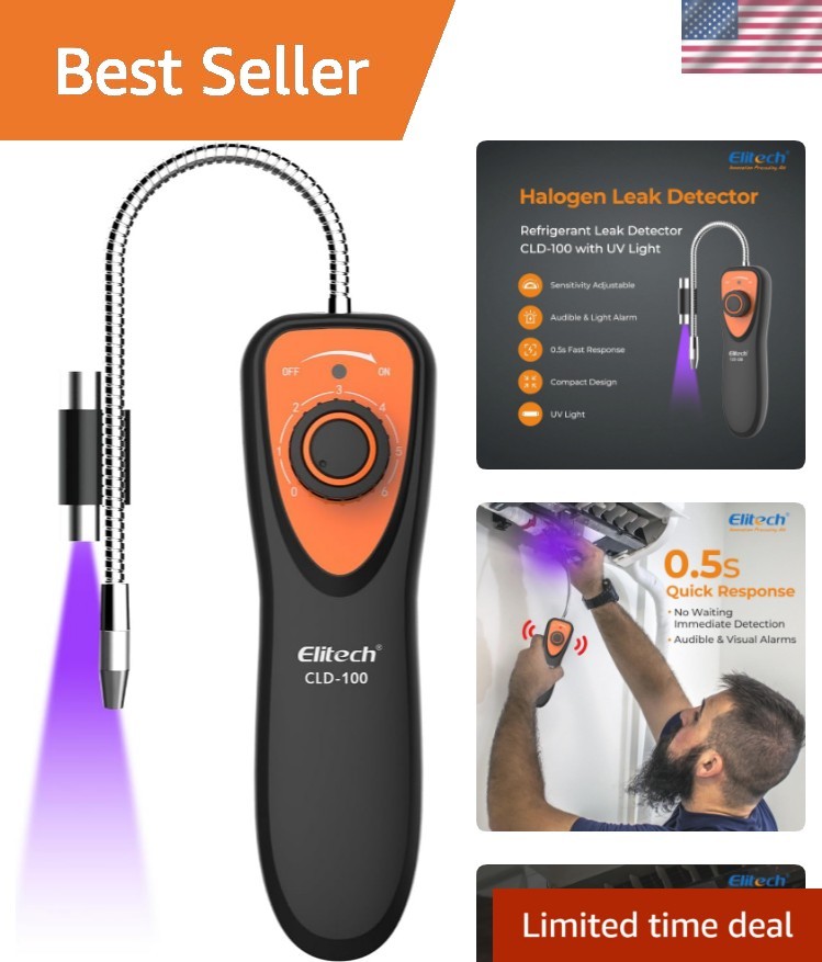 CLD-100 Refrigerant Leak Detector – Quick, Accurate & Portable for HVAC Pros