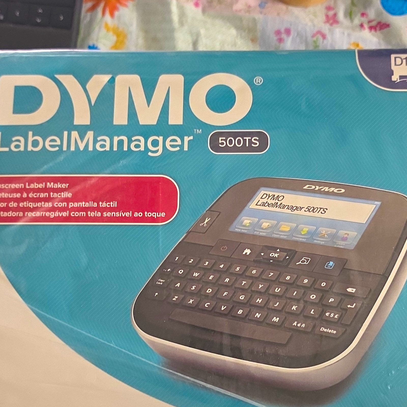 DYMO LabelManager 500TS Touchscreen USB Thermal Label Maker, 500-Label Memory
