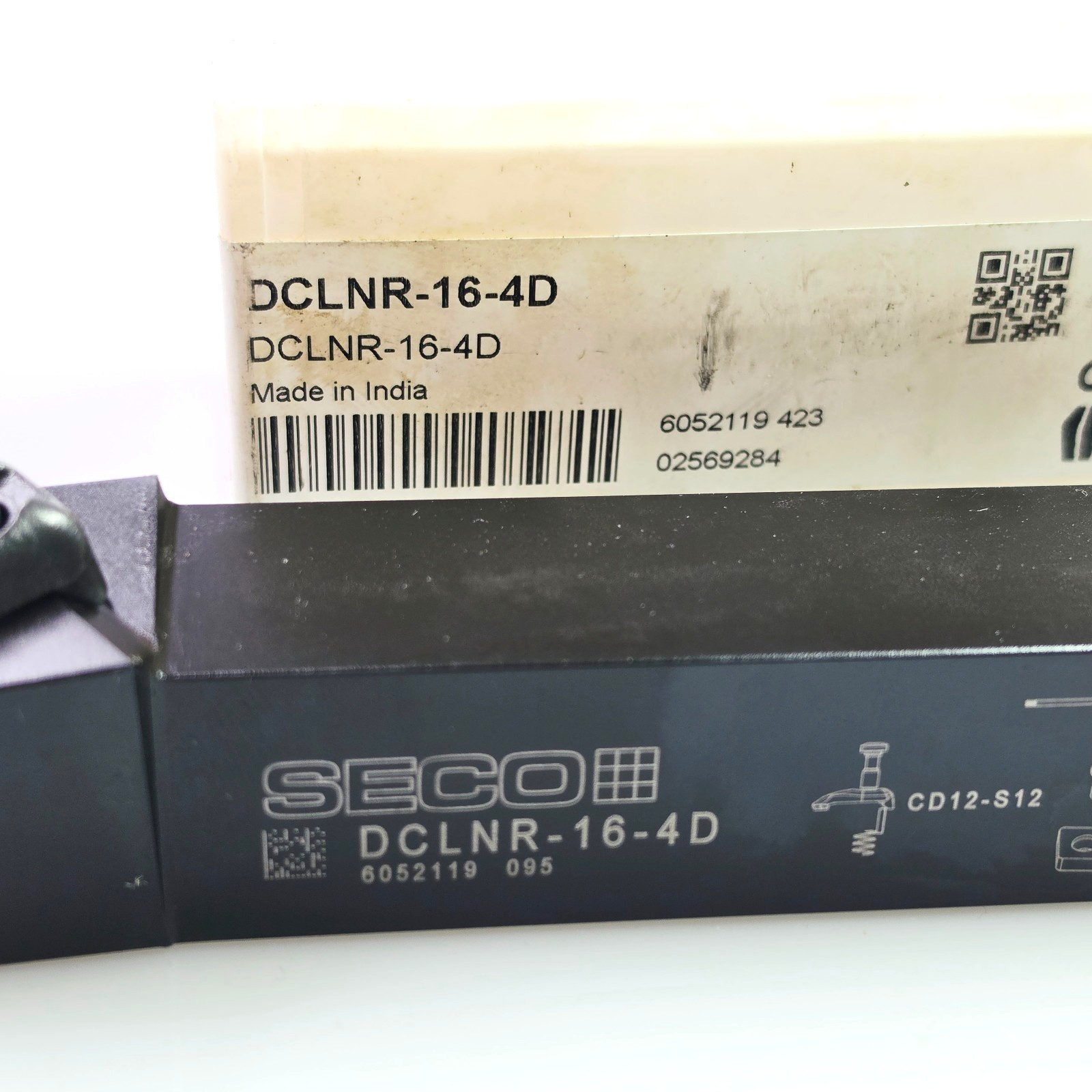 SECO DCLNR 16-4D 1″ Indexable Turning Lathe Tool Holder CNMG 432