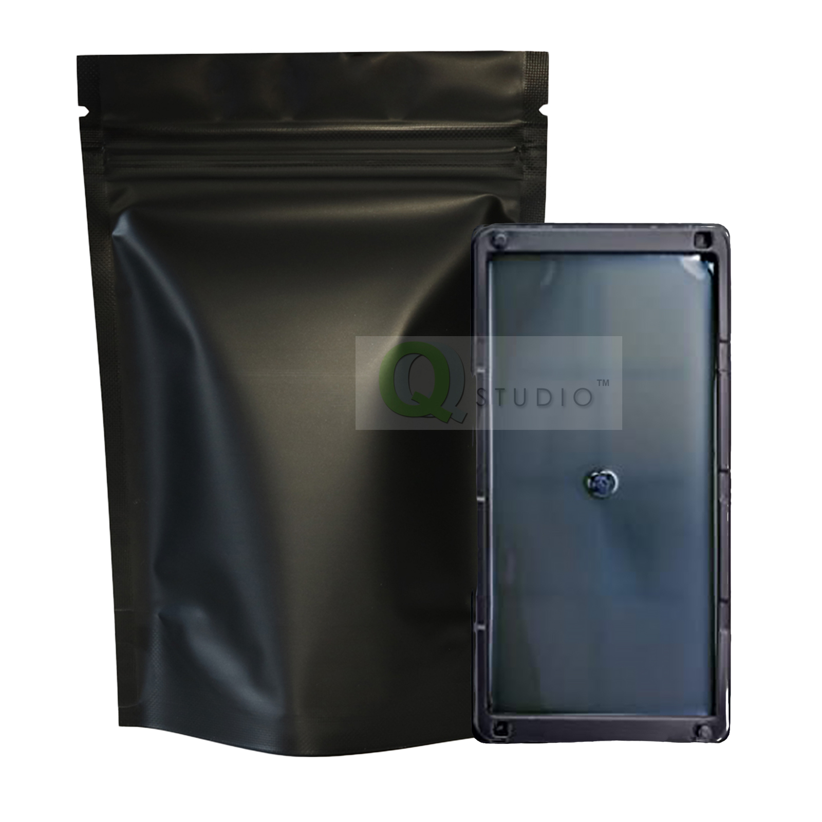 Zip Seal Packaging Bags, Stand Up Mylar Smell Proof Foil Storage Pouches 100/pk