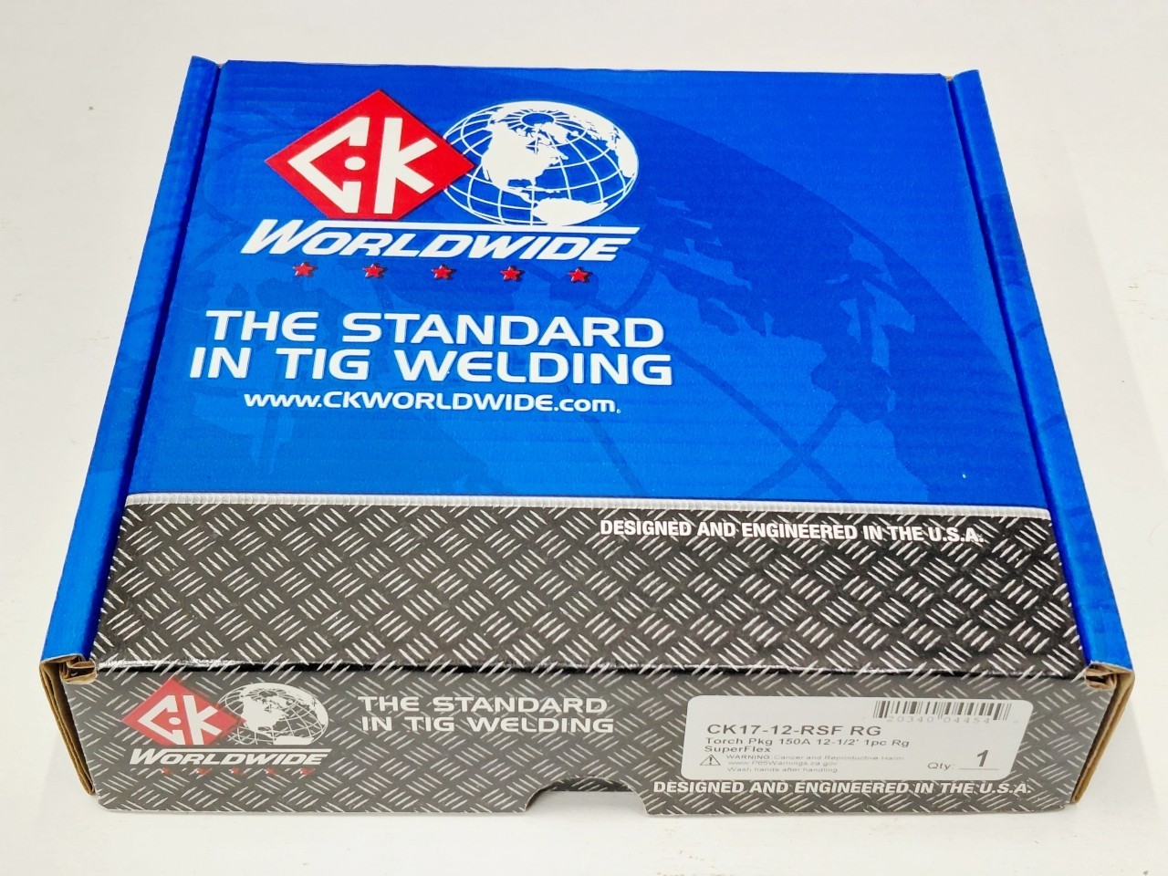 CK17 Tig Torch CK17-12-RSF RG + Dinse 35 Plug & More for Primeweld Everlast AHP