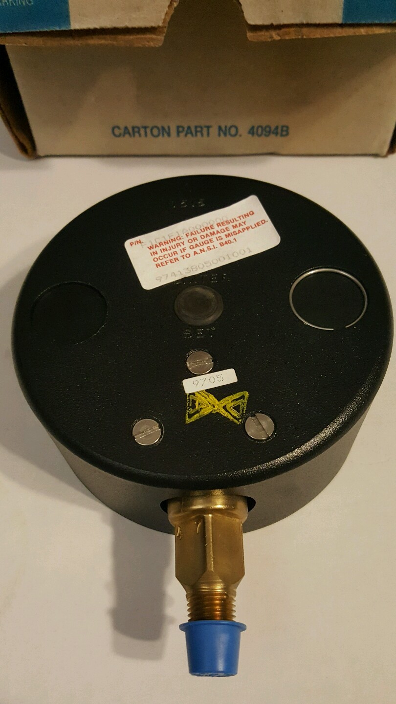 Helicoid 4-1/2 150 PSI Compound Gauge F1C1F1A000000 *FREE SHIPPING*