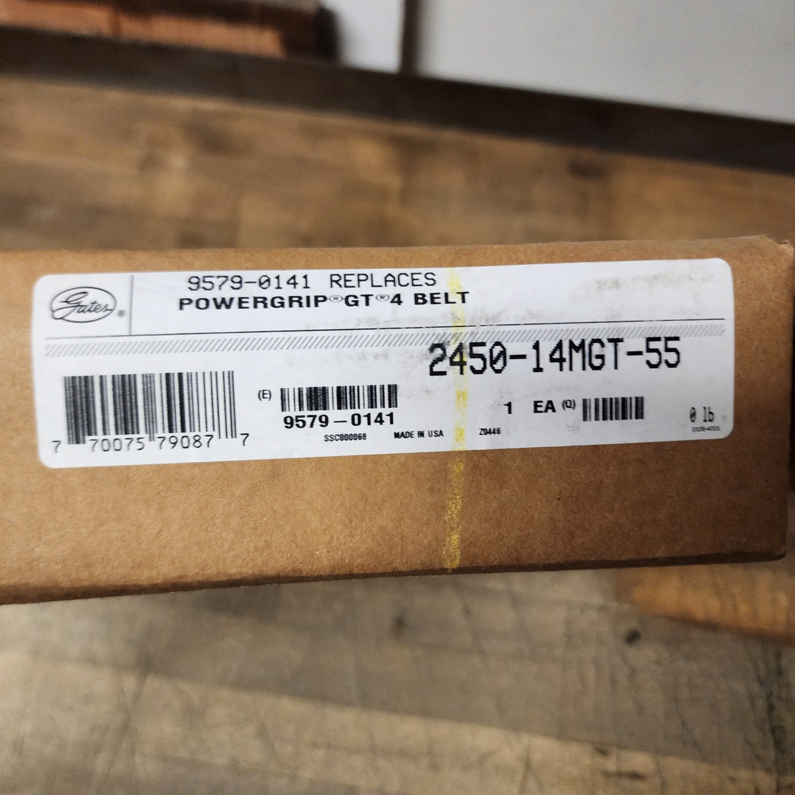 GATES POWERGRIP GT4 2450-14MGT-55 BELT