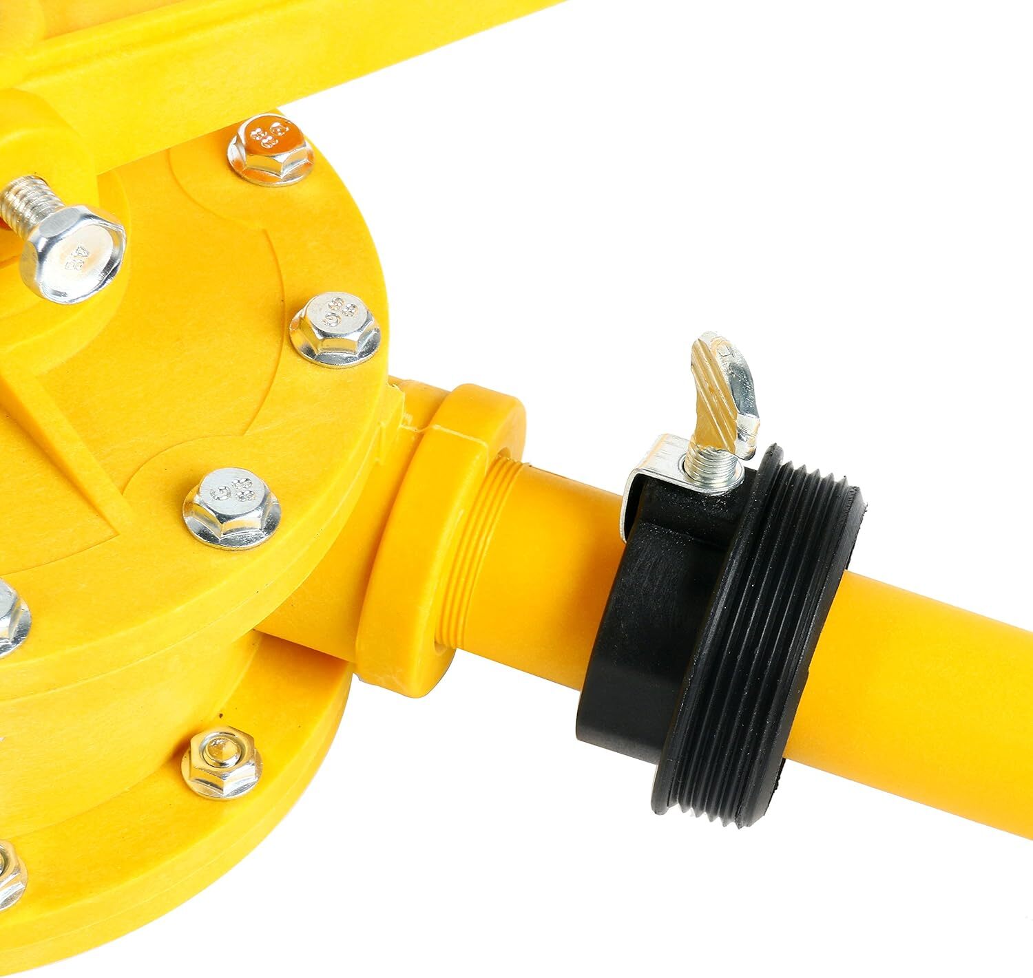 Rotary Barrel Pump Manual Pump Oil Fuel Transfer Pump for 5 to 55 Gallon Barrels