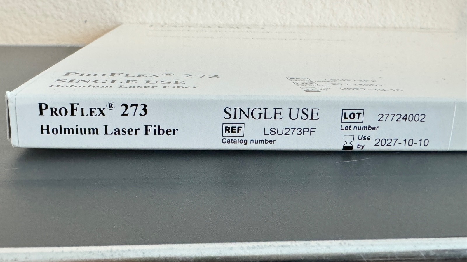 ProFlex 273 Holmium Laser Fiber LSU273PF – Exp 10/2027