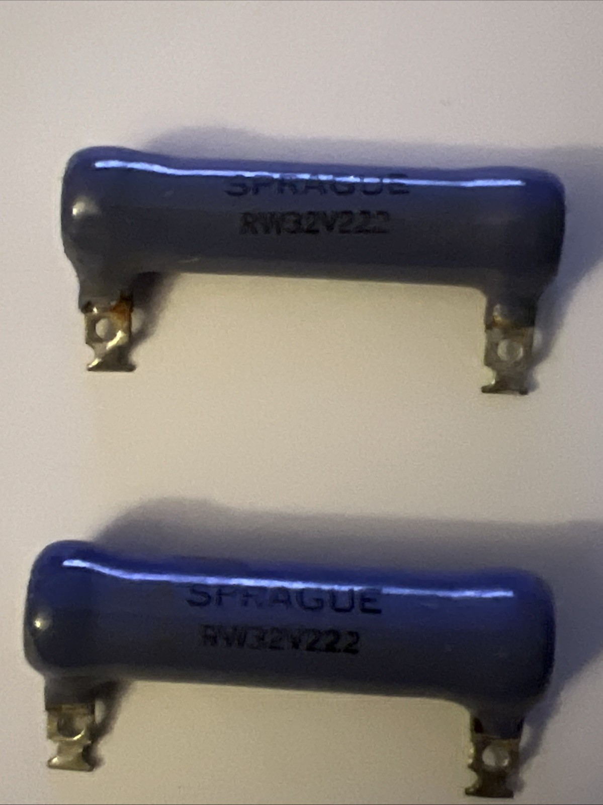 2200 ohm 20W 5% Wirewound Power Resistor Ceramic By Sprague New Quantity Of 2