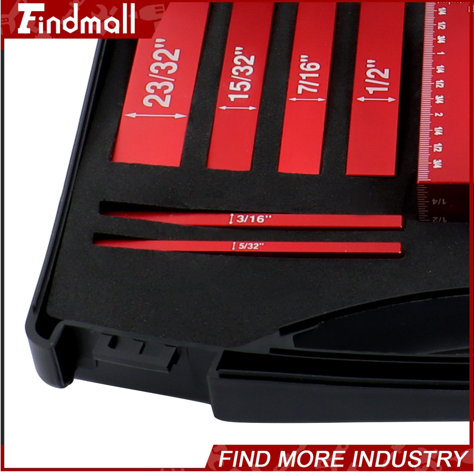 Findmall 15 Pack Setup Bars Woodworking Bench Saw Measuring Blocks Aluminum