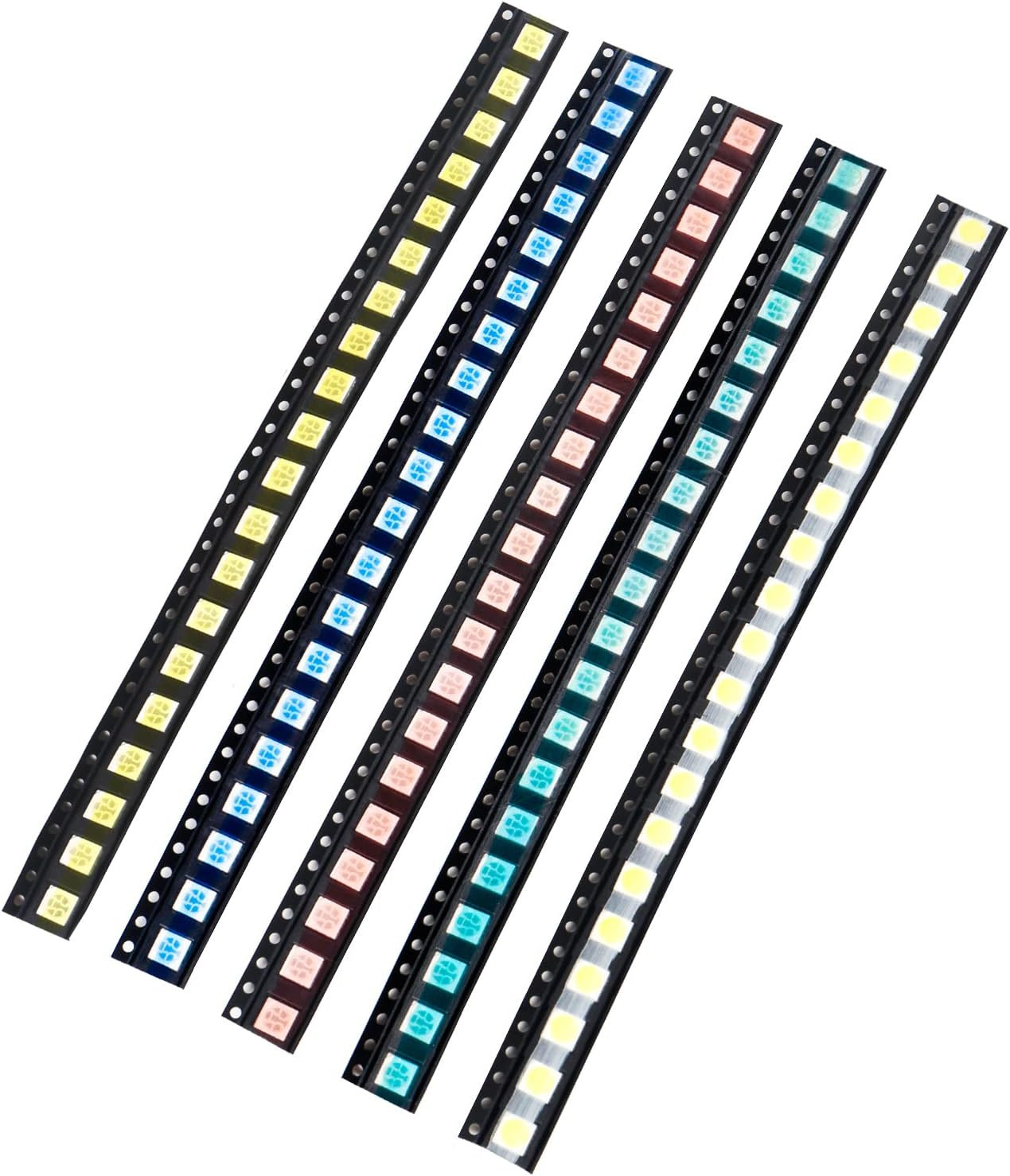 5050 SMD LED Diode Lights Assorted Kit (Mini Chip 5.0Mm X 5.0Mm for PCB DC