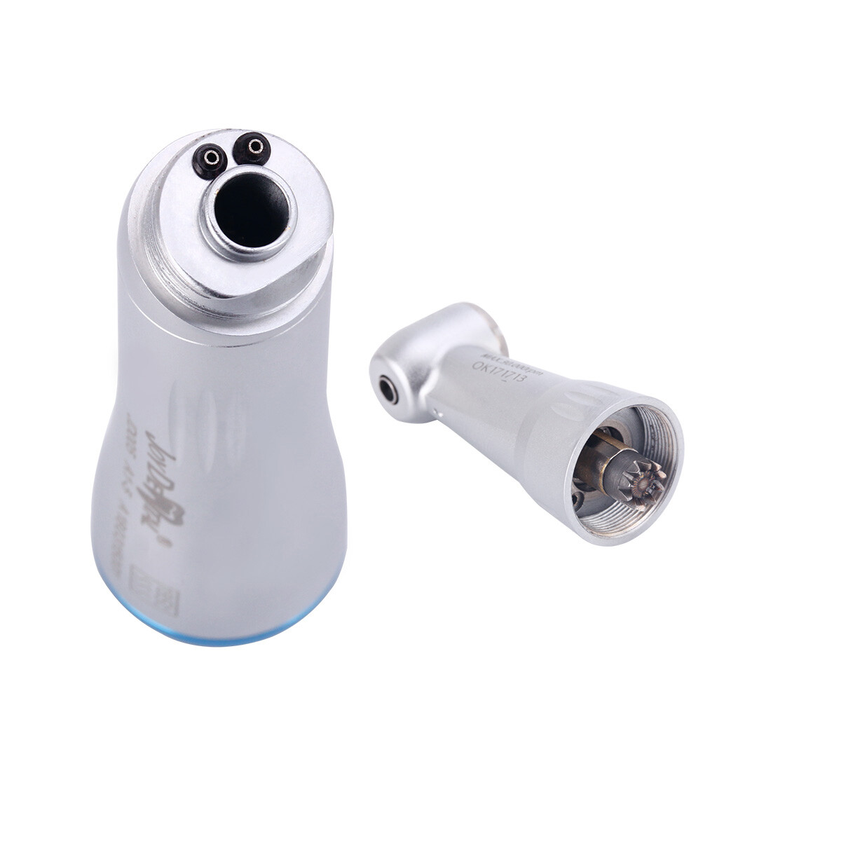 Dental Inner Water Spray Contra Angle Air Motor Low Speed Handpiece 4Hole