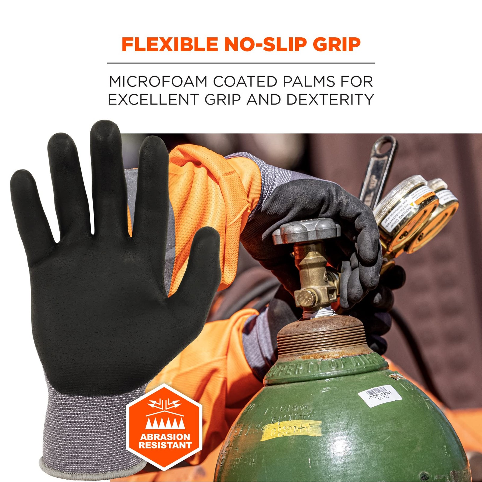 ProFlex 7000 Nitrile Coated Work Gloves, Foam Nitrile Palms for Flexible No S…