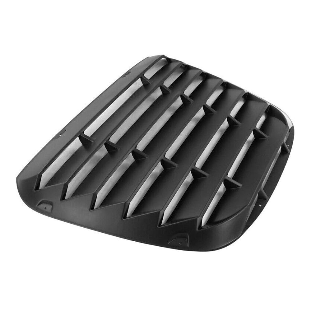 Toyota Supra 2021-2022 Rear Window Louver Sun Shade Cover Matte Black 1pc
