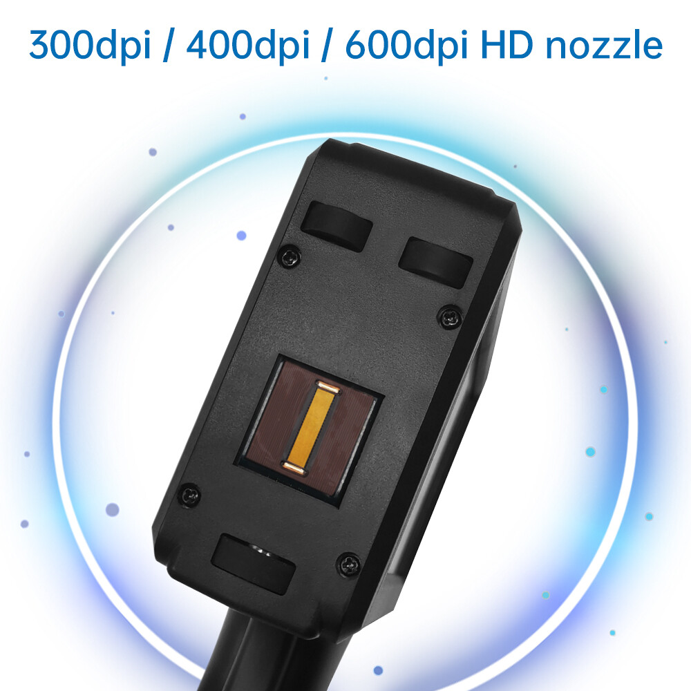 ToAuto Handheld Inkjet Printer Date QR Code Barcode Printing Logo Label 42ml Ink