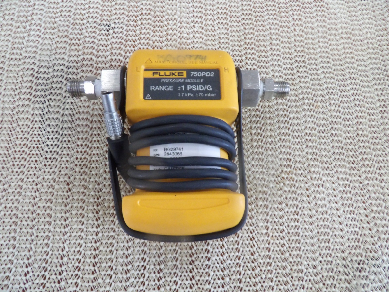 FLUKE 750PD2 Module Nice Working Used Condition