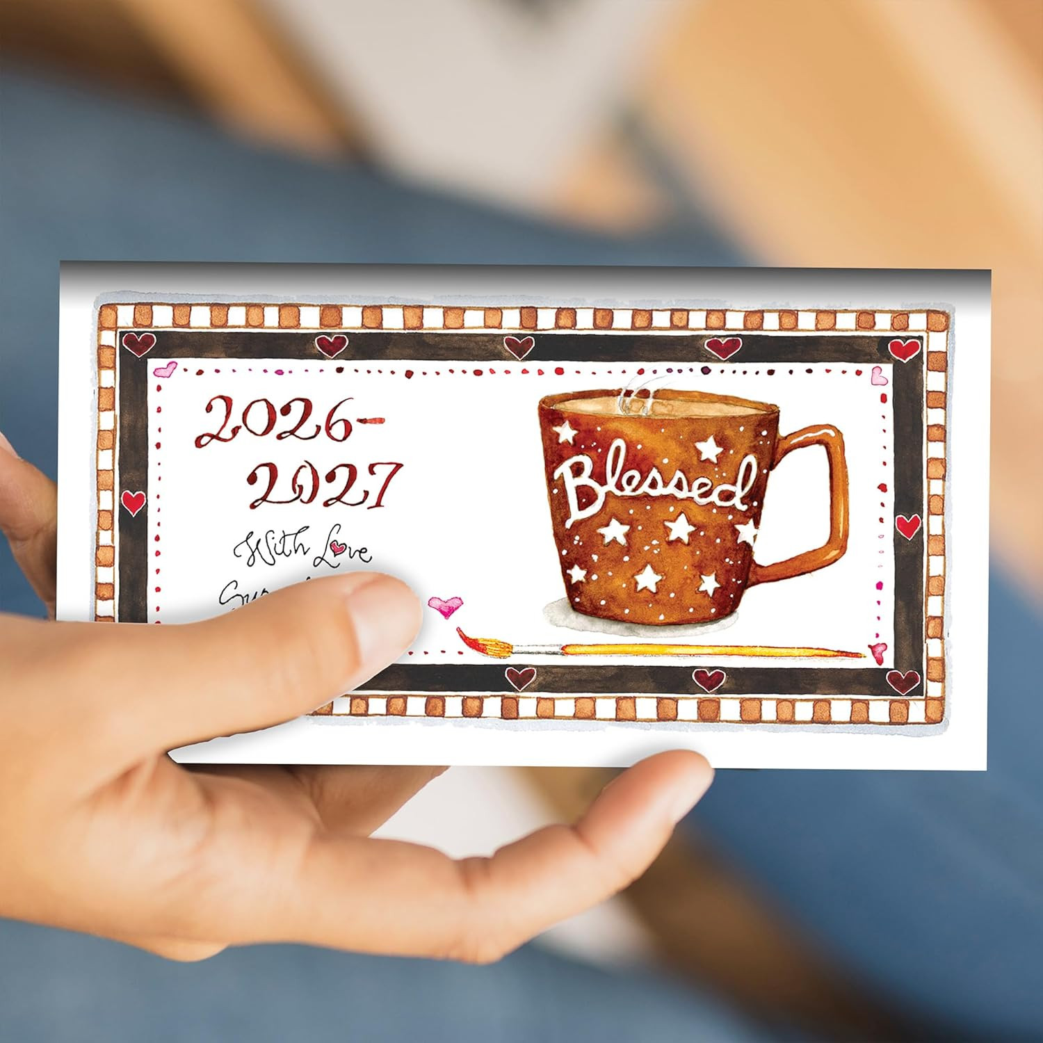 TF Publishing 2026-2027 Susan Branch Small Monthly Pocket Planner with 2 Page La