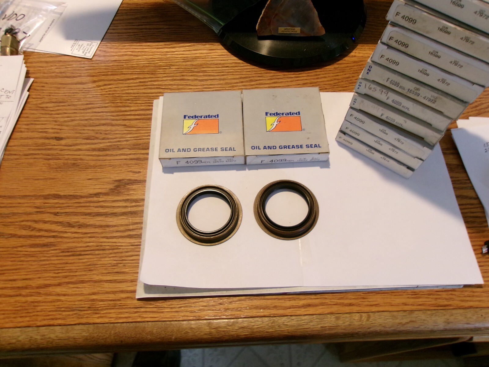 2 (TWO) FEDERATED 4099 OIL SEALS = $11.98 = $5.99 EACH = FREE SHIPPING ~CR 16599