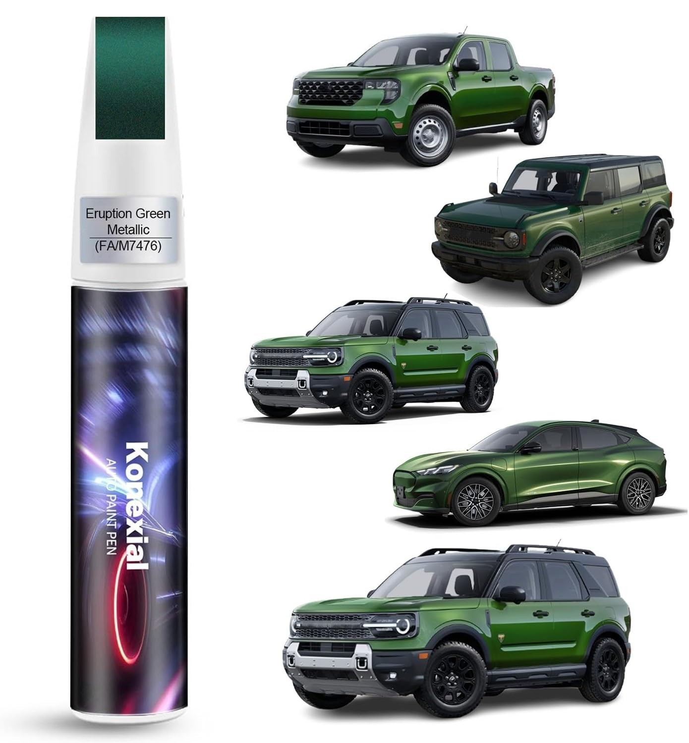 Ford Eruption Green Metallic Touch Up Paint Scratch Repair Pen