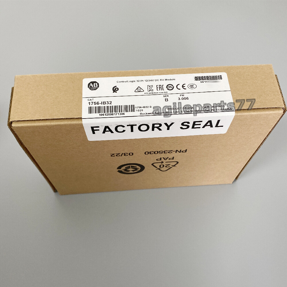 1PC NEW Allen-Bradley AB 1756-IB32 CONTROLOGIX 32 PT DC INPUT MODULE 1756IB32