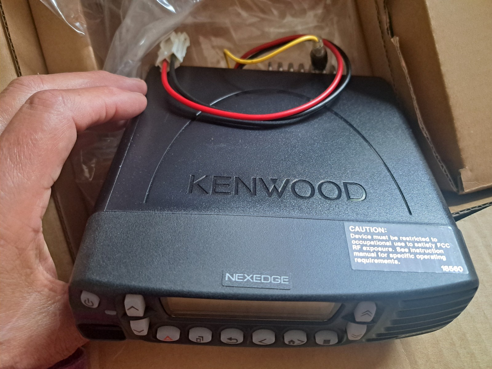 Kenwood NX-800 UHF Professional Mobile Radio Transceiver-See Details & Pictures