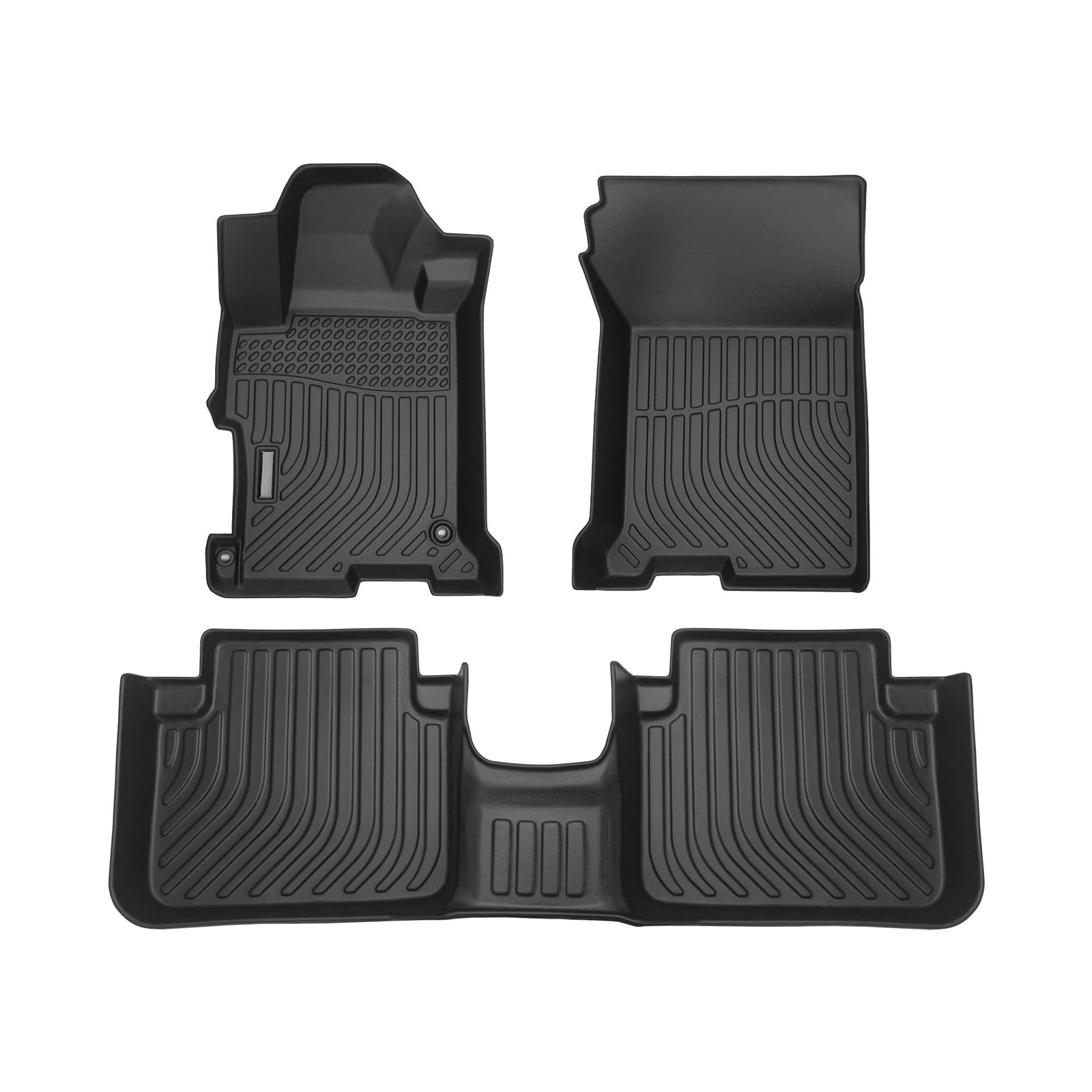 Car Floor Mats Compatible with 2013-2017 Honda Accord, All Weather Liner TPE …