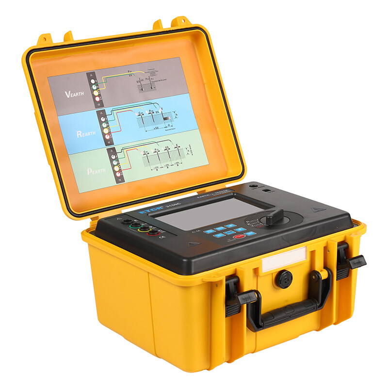 1PC ETCR3100C Earth Resistance Soil Resistivity Tester 0.00Ω~30.00kΩ ✦KD