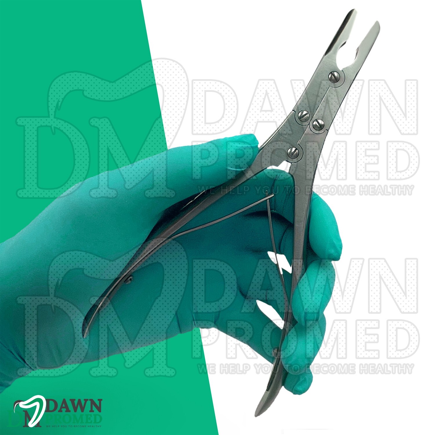Ruskin Bone Rongeur Straight 5mm Bite 7.5″ Orthopedic Instruments German Grade