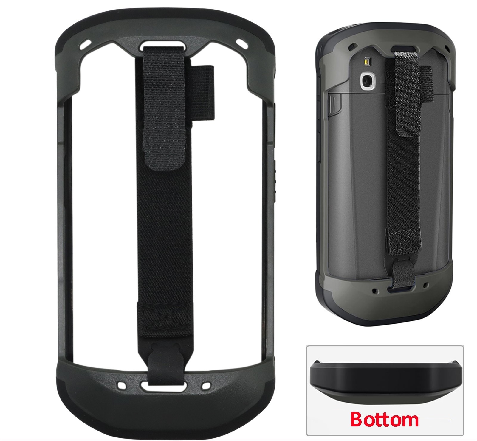 1x Upgraded Protective Cover Case w/ Strap for Zebra TC51 TC52 TC56 TC57 TC510K