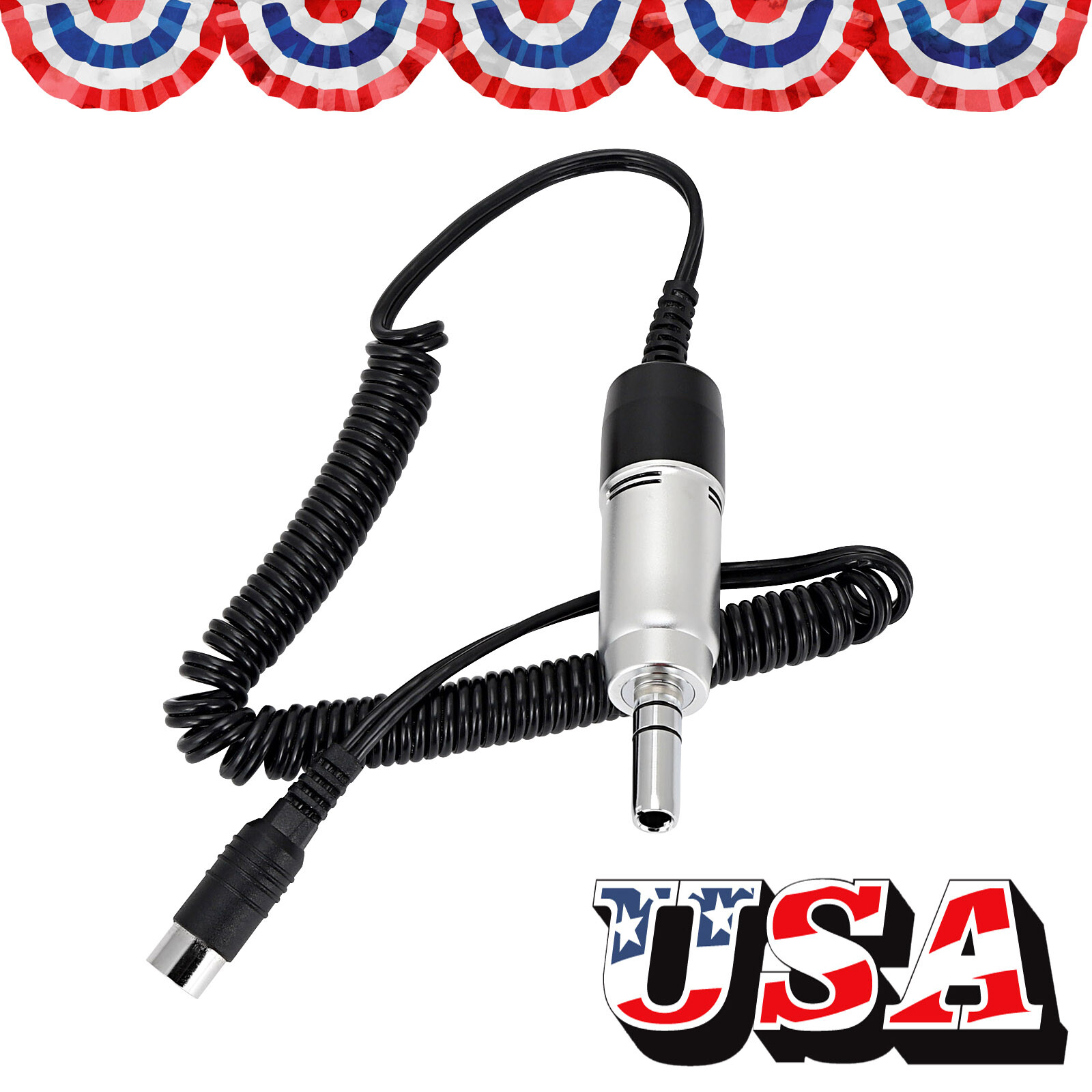 E-type Dental Electric Micro Motor Handpiece Micromotor Polishing 35000rpm Max