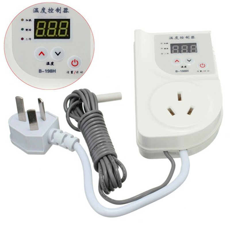 AC 220V 2000W Digital Temperature Controller Thermostat Thermoregulator