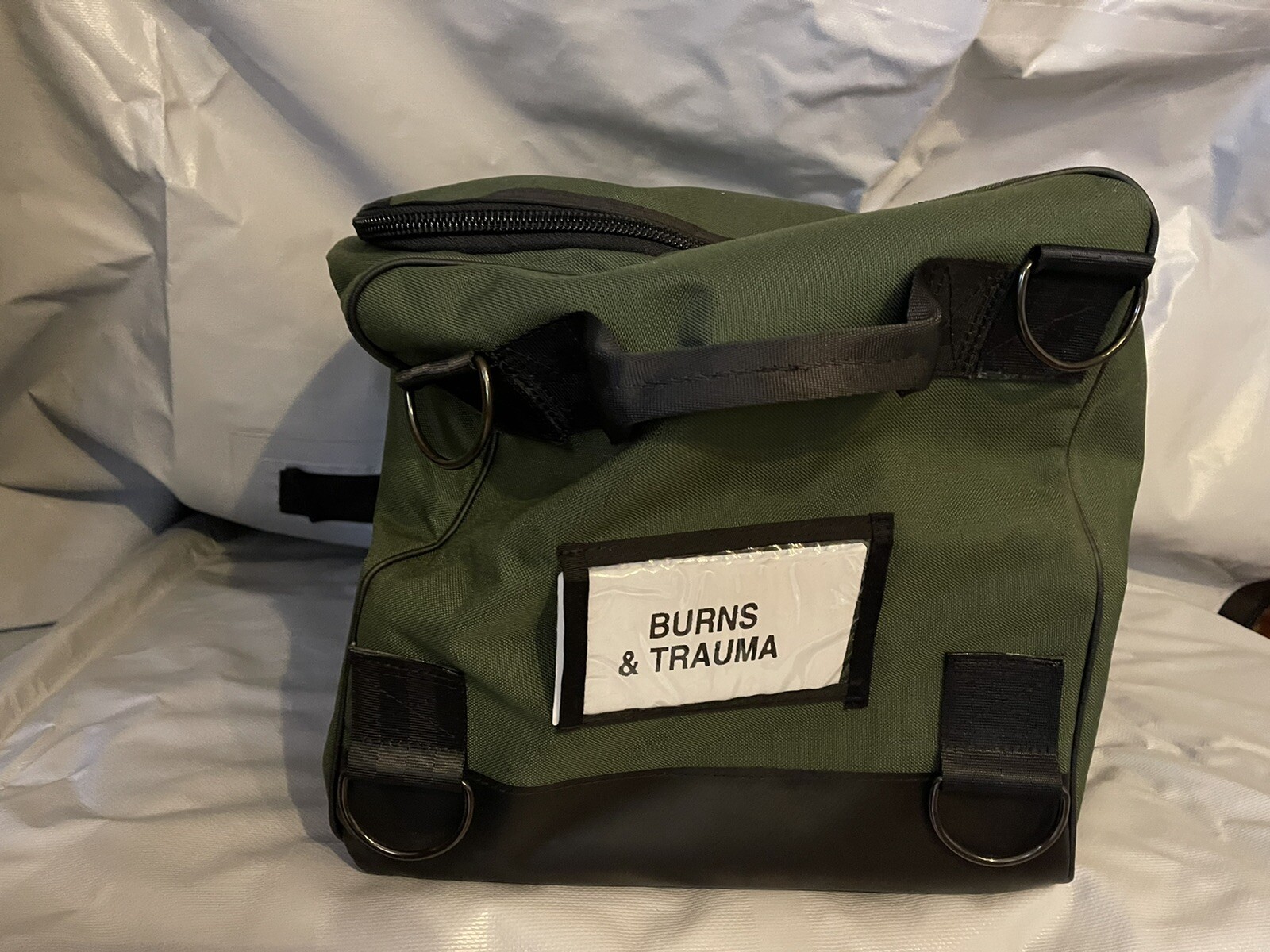 IRON DUCK 44600 OR Trauma Bag,Green 22 x13 ish EMS, Medic, EMT, Ambulance,  