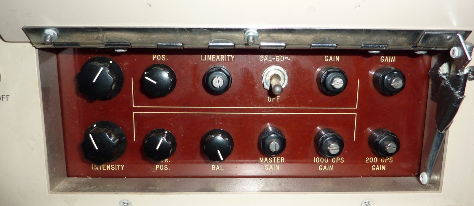 Singer Panoramic Sonic Spectrum Analyzer Model LP-1A-AZM 40Hz-20kHz